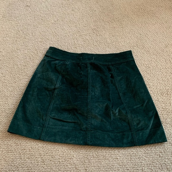 Madewell Velveteen A-Line Mini Skirt - Picture 2 of 5